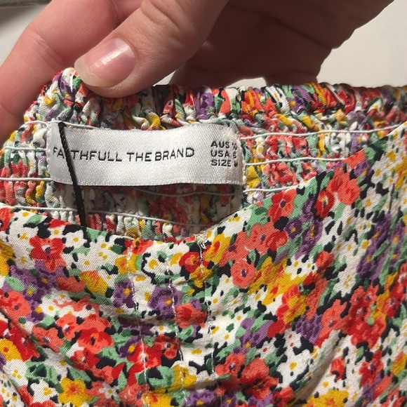 New FAITHFULL THE BRAND Lennox floral midi dress - Picture 2 of 9